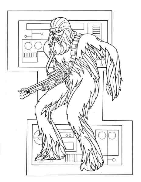 Colour Me Empire - Chewbacca