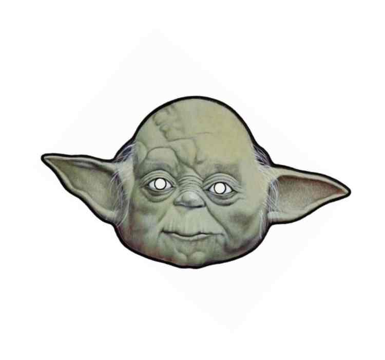 Retro Star Wars Masks - Yoda