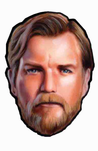Episode III Mask Print-Outs - Obi-Wan