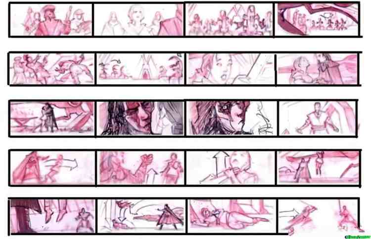 Revenge of the Sith – Storyboards