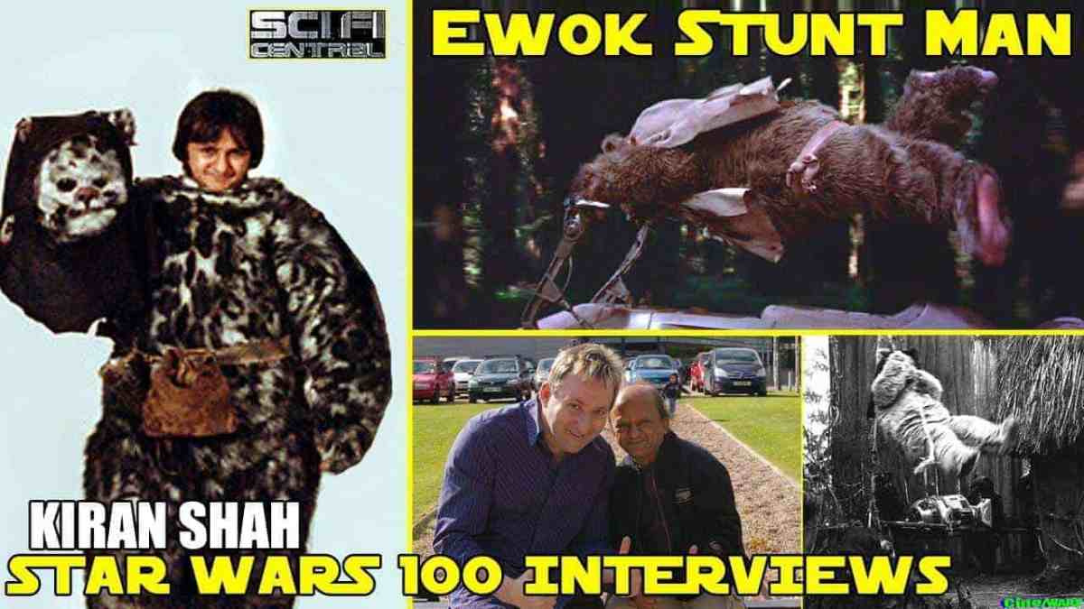 Kiran Shah Ewok Stuntman