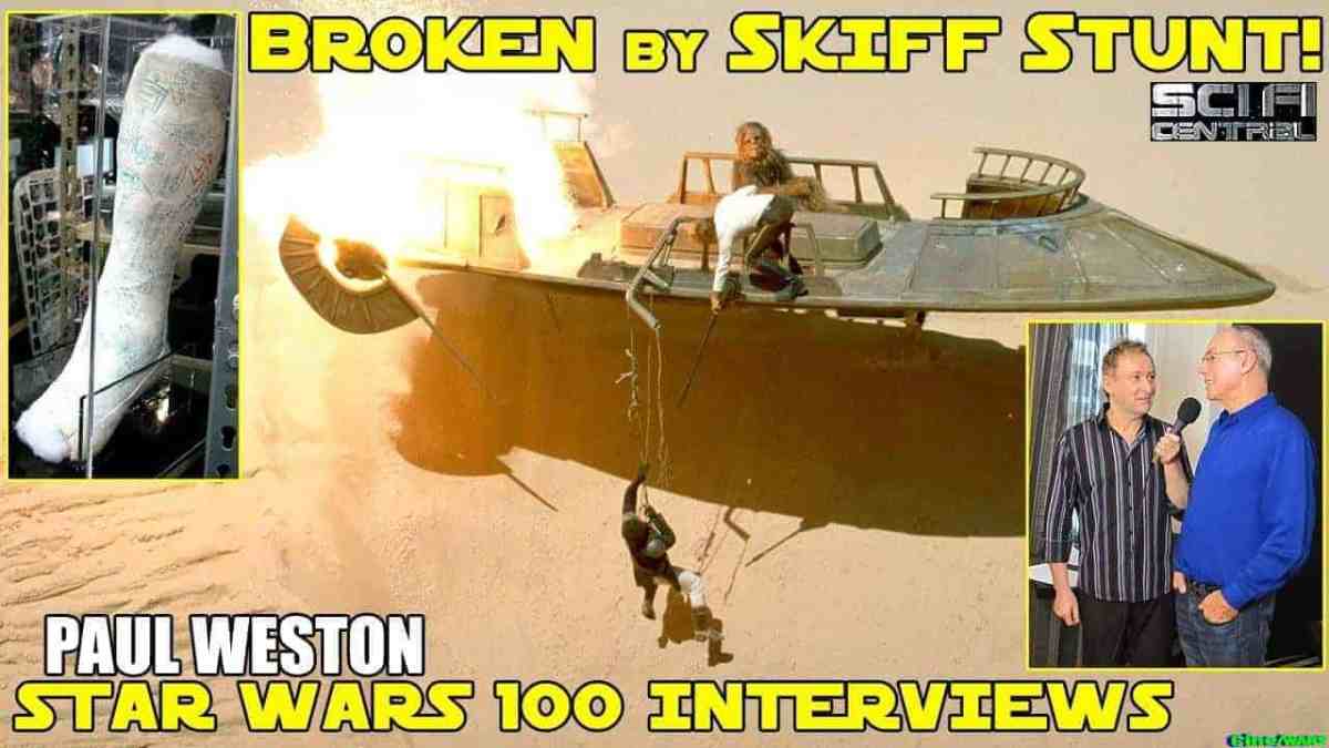 Paul Weston Broken Leg Skiff Stunt