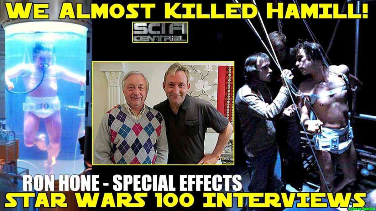 We Almost Killed Mark Hamill By Ron Hone – Special Effects Department On Empire Strikes Back