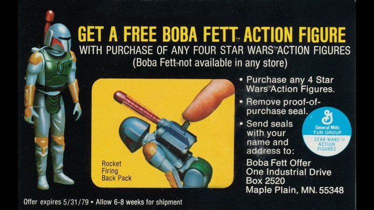 A Rocket Firing Boba Fett Action Figure
