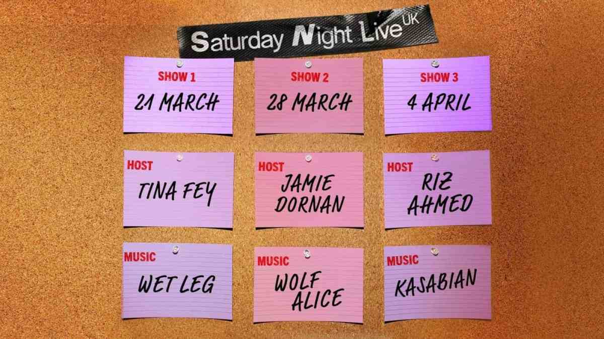 First Three Hosts Of Snl Uk Announced