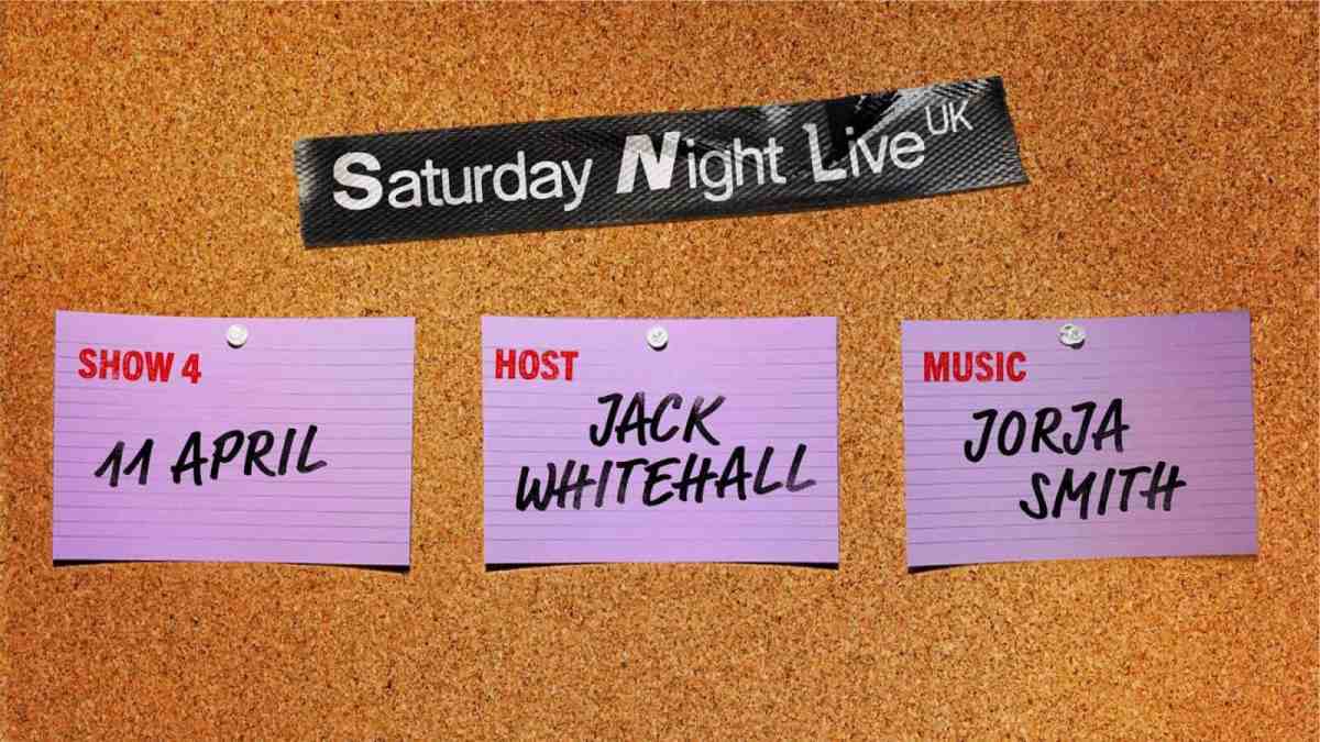 Jack Whitehall Announced As Next Host Of Snl Uk