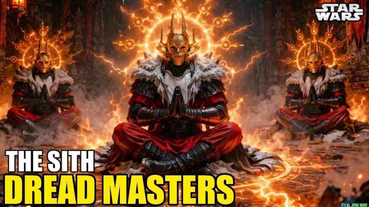 The Sith Council So Powerful… It United The Jedi And Sith