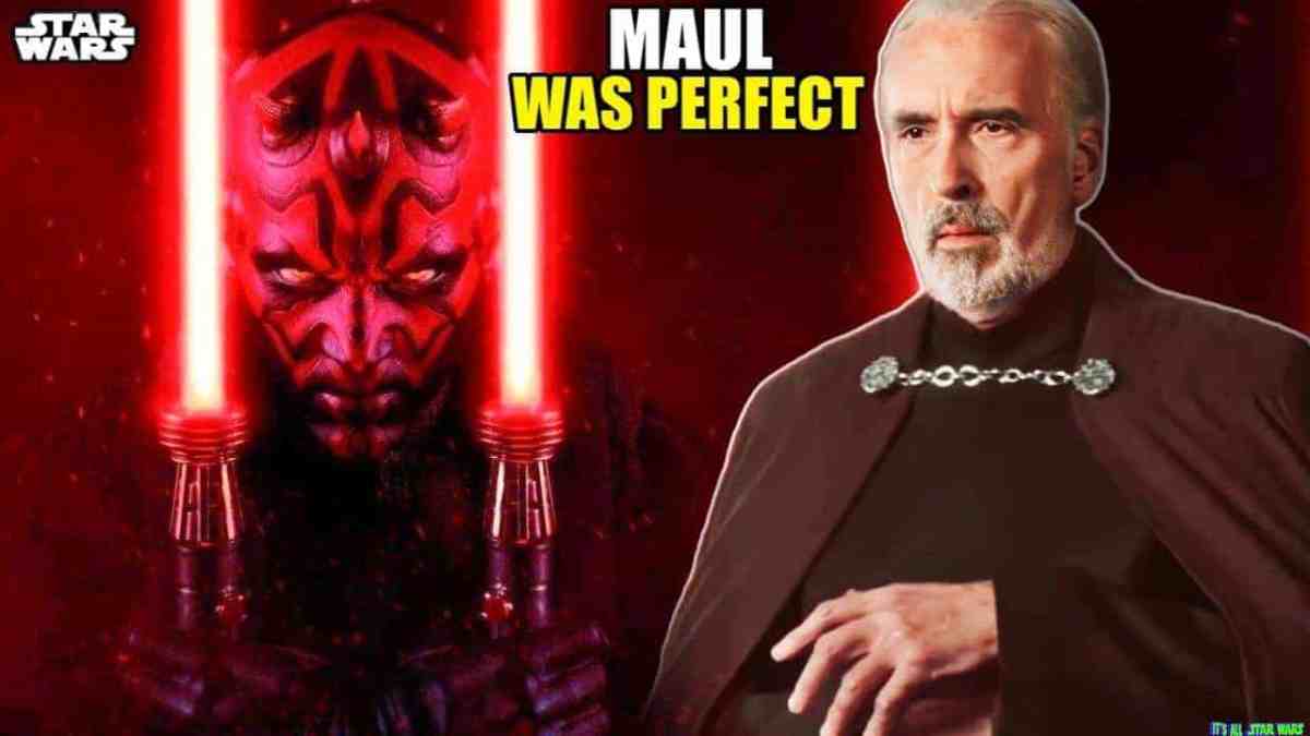 Why Dooku Secretly Deeply Respected Maul