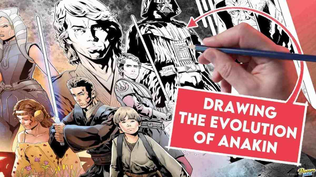 Drawing Anakin Skywalker’s Journey