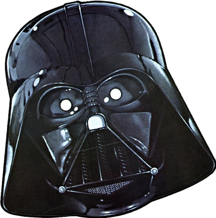 Retro Star Wars Masks–darth Vader