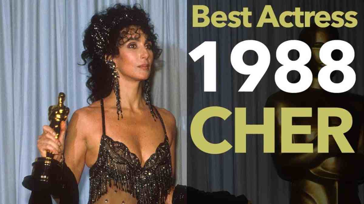 1988 Cher Wins Best Actress For Moonstruck
