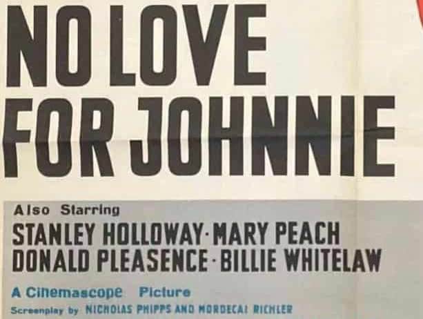 No Love For Johnnie – 1960 – E1789670068486