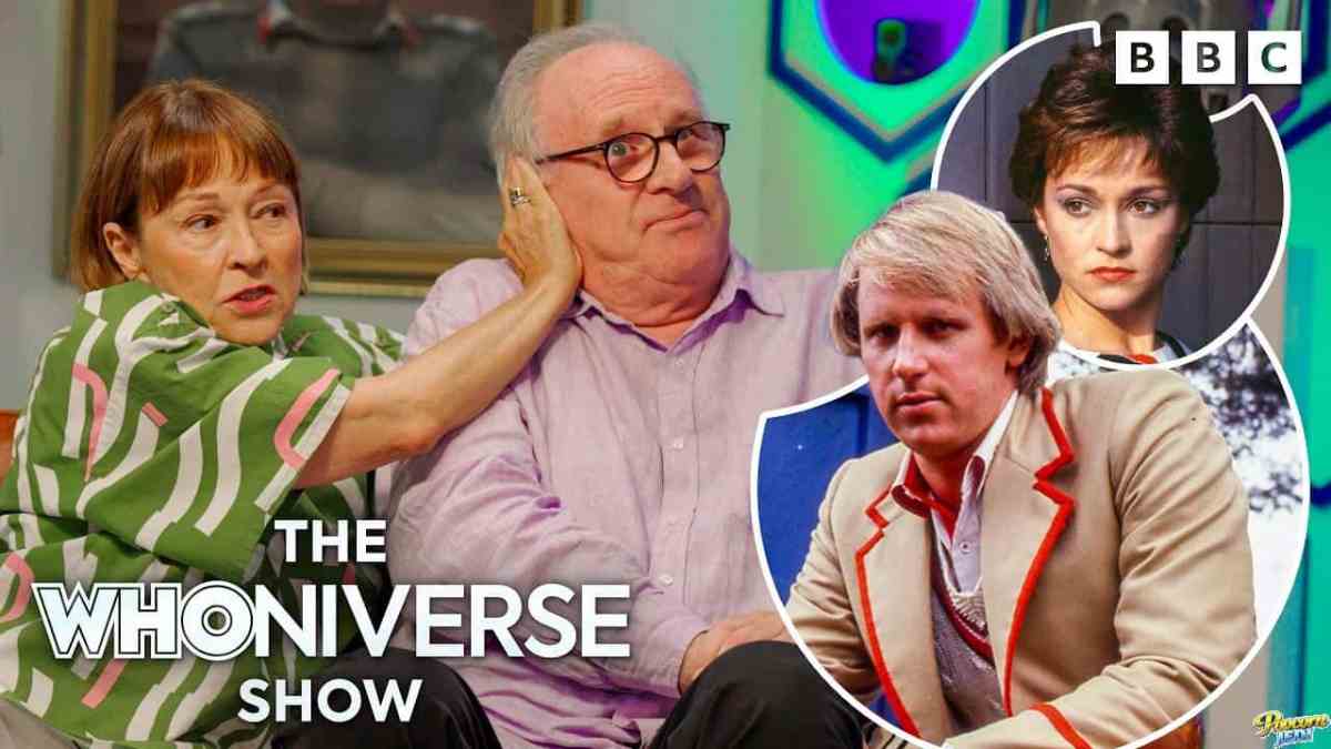 Peter Davison Janet Fielding Talk The Five Ish Doctors Time Crash More
