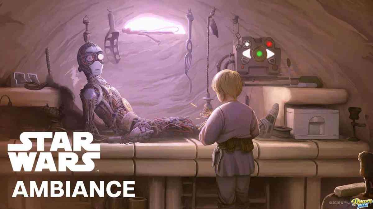 Star Wars Ambiance: Anakin Building C 3po
