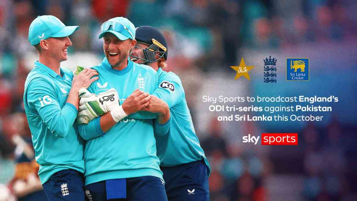 Sky Sports–now To Show England Odi Tri Series This October