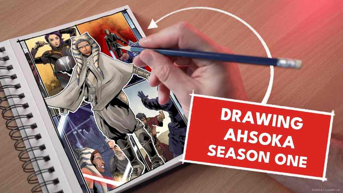 Drawing Star Wars Ahsoka Tano Season 01 Ft Artist Will Sliney Star Wars Illustrated