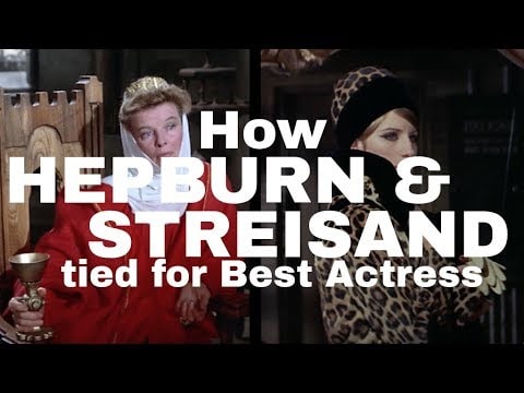 How Barbra Streisand And Katharine Hepburn Tied For Best Actress