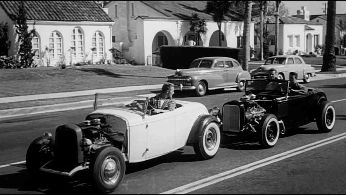 One Reckless Dare Could Total Their Future 🏎efb88f Hot Rod Girl – 1956 50s Cult Action