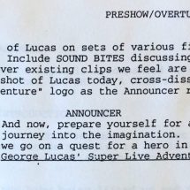 The George Lucas Super Live Adventure